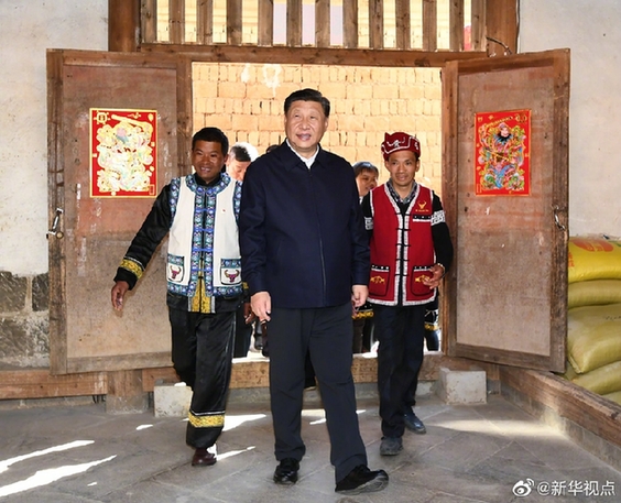 万家团圆时，习近平来到这些地方